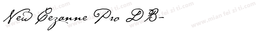 New Cezanne Pro DB字体转换
